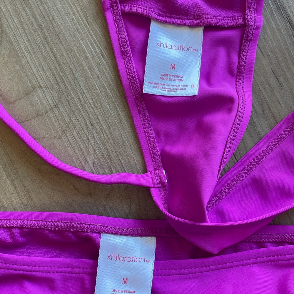 Magenta Target Bikini - Picture 2 of 2